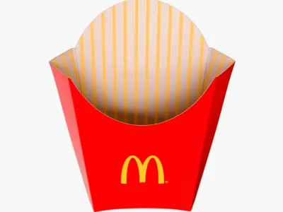  McDonalds French Fries Box 