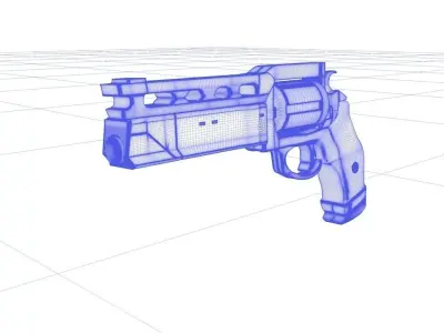 - Destiny 2 Hand Cannon - 3D model