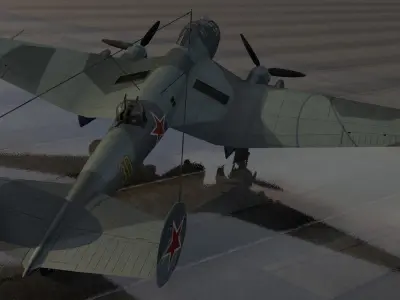 Yermolayev Yer-2 3D model