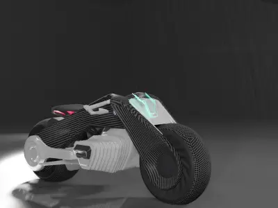 VISION MOTOCYCLES Low-poly 3D model