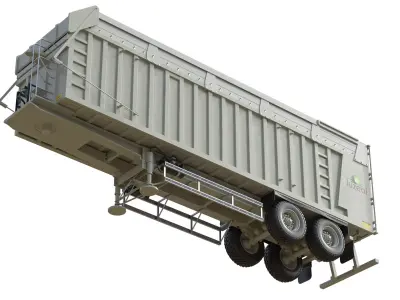 37A LuzealTrailer Low-poly 3D model