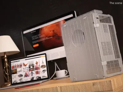 Modular Carrying PC Case by Teenage Engineering 3D model