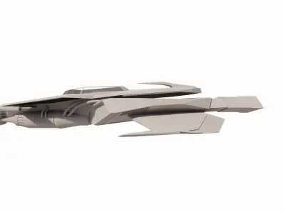 Spaceship-spacecraft-18 3D model