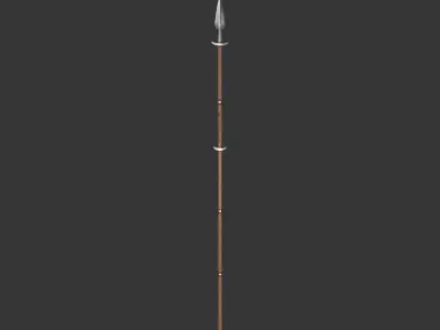 Medieval Collection Weapons Spears 3D Model Pack