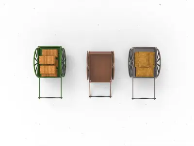 FARM CART 3D model by Hafcoy