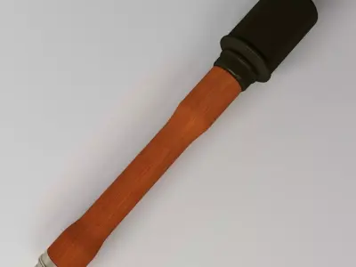 Model 24 Stielhandgranate 3D model