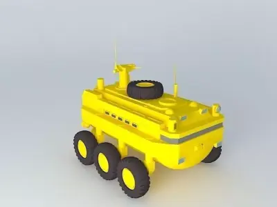 ARGO A 30 Exploration vessel system Free 3D model