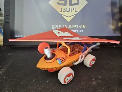 MIRACLE CAR 3D print model