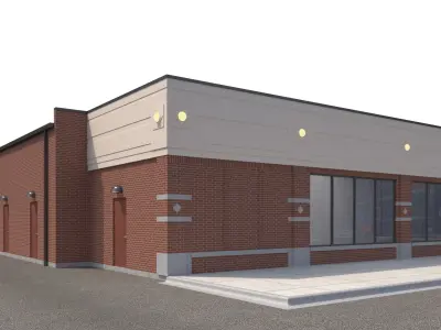 Retail-108 Retail Store 3D model