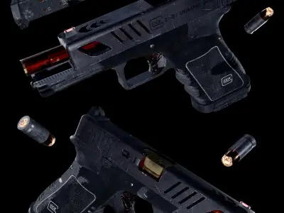 GLOCK 21-S1 Free 3D model