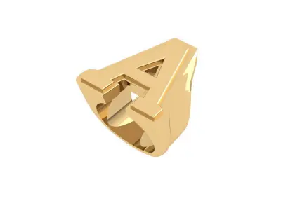 A  Ring 3D print model