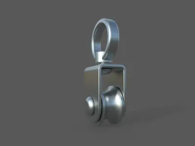 Crane Hock M2 Low-poly 3D model
