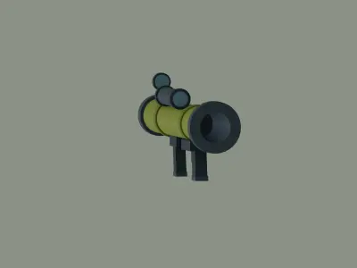 Bazooka 3D model get