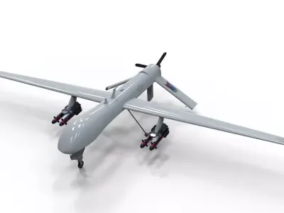 US DRONE 3D model
