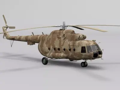 Mil Mi-8 3D model by SalinasAkter