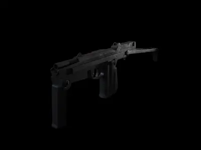 PM 63 RAK Low-poly 3D model