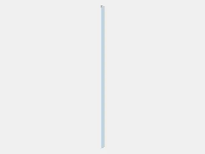 SKYTTA Stop bar 3 tracks set of 2 Low-poly 3D model