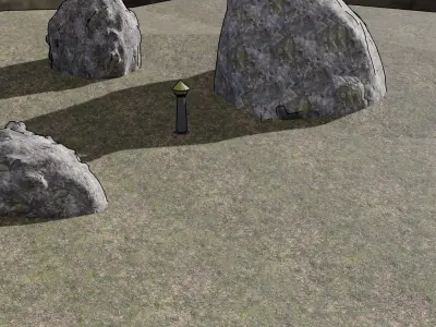 rapunsel tower Low-poly 3D model