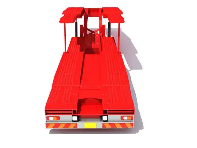 Platform Transporter Trailer 3D model