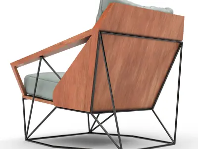 Meduza Armchair version 2 3D model