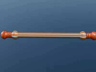 One Piece Sorcery Clima Tact Low-poly 3D model