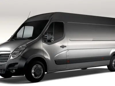 Opel Movano L3H2 Van 2016 3D model
