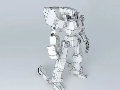 Burai Experimental Radiant Wave Type Free 3D model