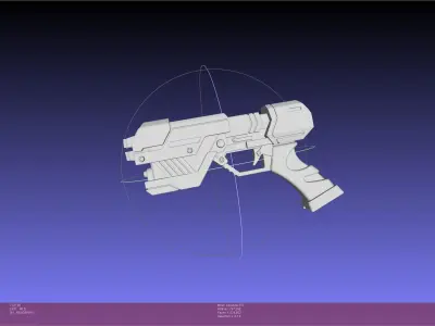 Metroid Paralyzer 3D model