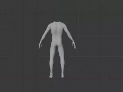 BFAS202474119 Human Male Model Free 3D model