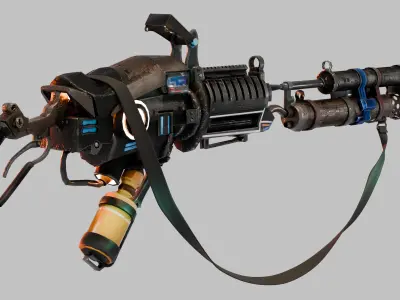 flame Thrower 3D model