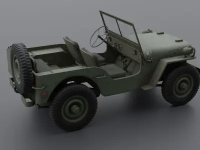 Overland Truck - Jeep 3D model