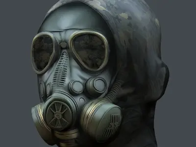 Helmet 3d model military combat Military Low-poly 3D model purchase