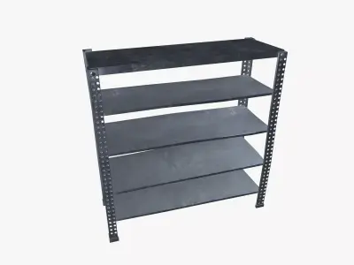 Metal Rack Low-poly 3D model buy