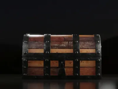 Treasure Chest 3D model