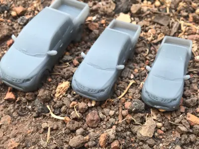 MITSUBISHI L200 TRITON ESCALA H0  3D print model