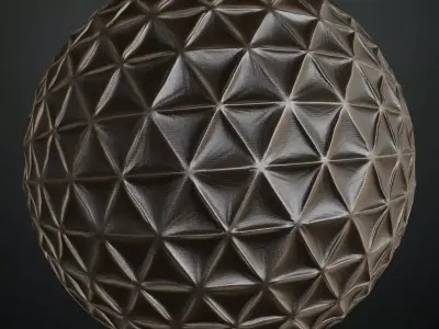 Sci-Fi Wall PBR Seamless Texture 9