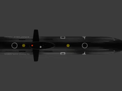 Ruzo black master 01 Low-poly 3D model