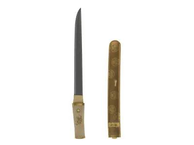 Tanto Short Sword 3D model