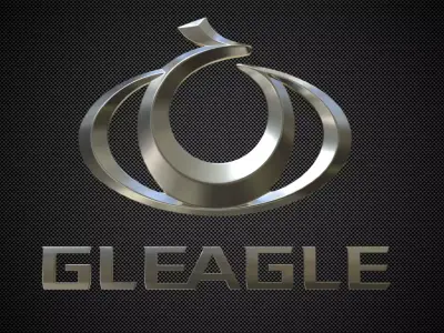 gleagle logo 3D model