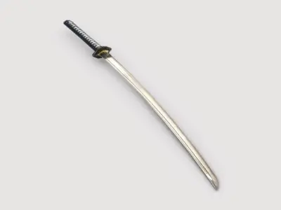 Katana Sword 3D model 3