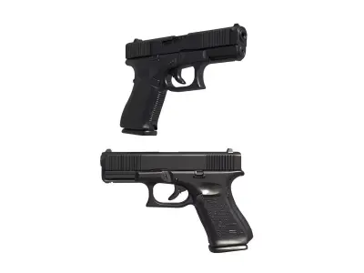 GLOCK 19 3D print model