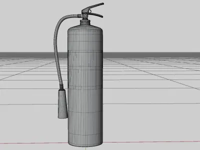 fire extinguisher 3D model get