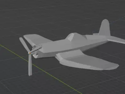  plane 3D print model