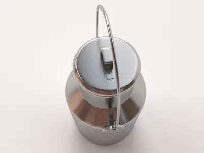 Milk Can 3D model get