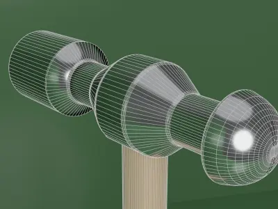 Realistic Hammer Low Poly Prop Free low-poly 3D model