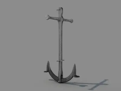 Anchor Ancient  3D model