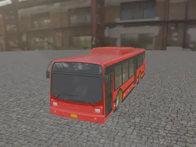 DTC Bus Free 3D model