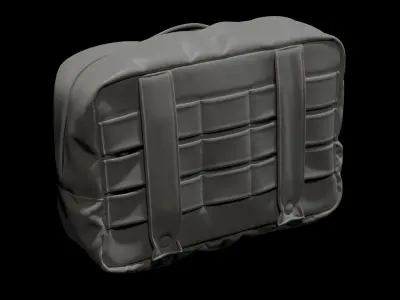 Marvelous Designer  Admin Pouch 3D model