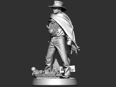 Marty mc Fly BTTF 3 3D print model