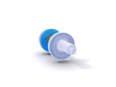 Blue Fitness Dumbbell model pack Low-poly 3D model